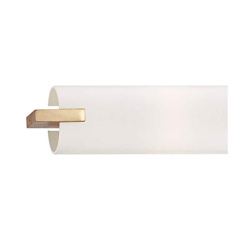 Image 4 George Kovacs Tube Gold 20 1/2 inch Wide Bathroom Vanity Light more views