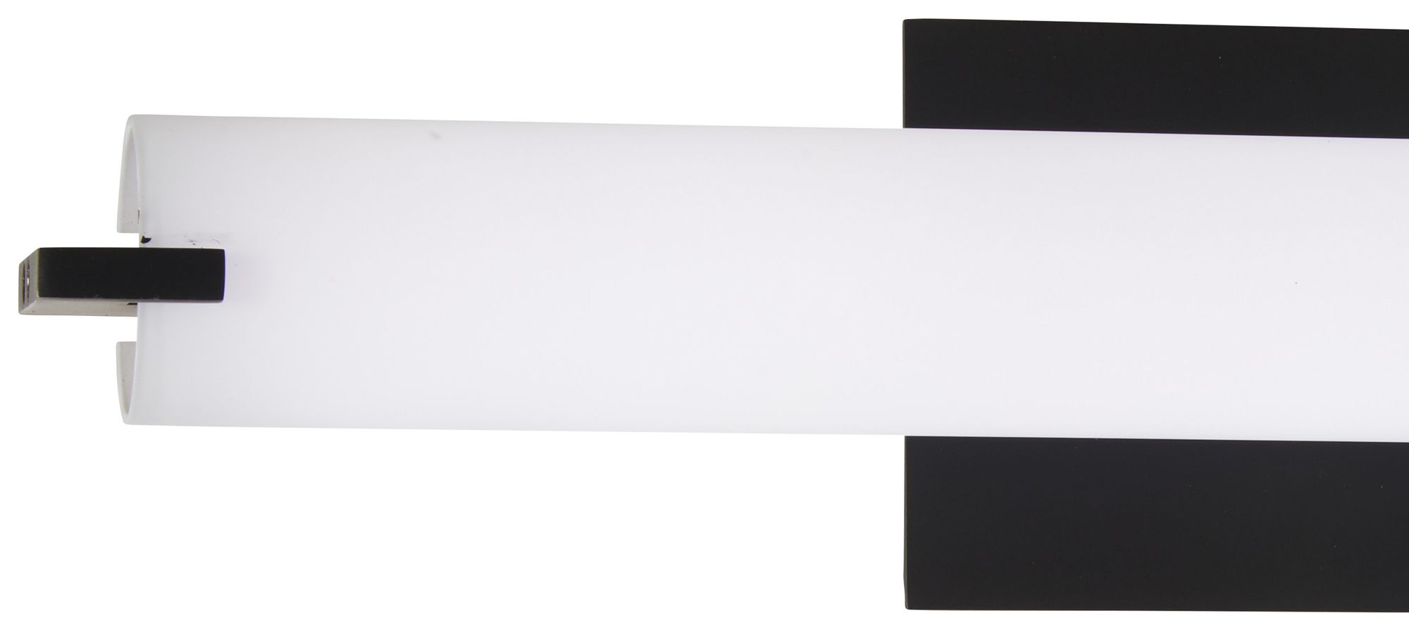 George Kovacs Tube LED Coal Black Vanity Bath Light