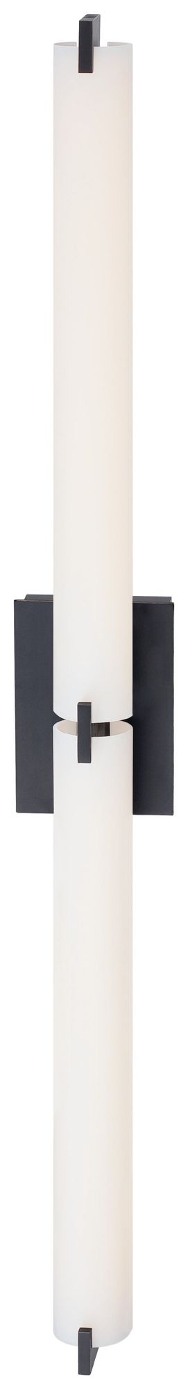 Image 3 George Kovacs Tube LED Dark Restoration Bronze Vanity Light more views