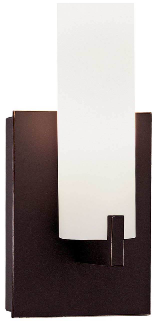 Image 2 George Kovacs Tube LED Dark Restoration Bronze Wall Sconce more views