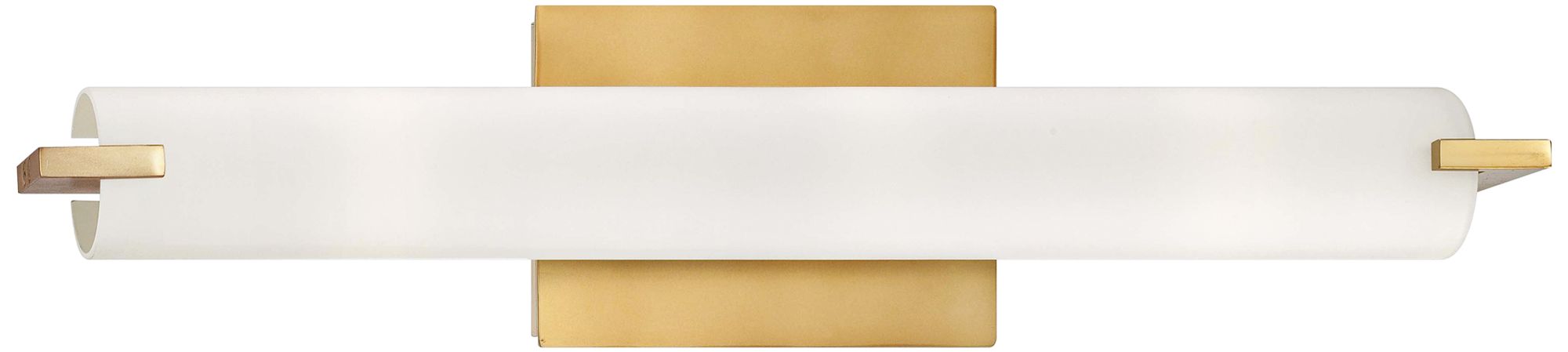 Image 4 George Kovacs Tube LED Honey Gold Wall Sconce more views