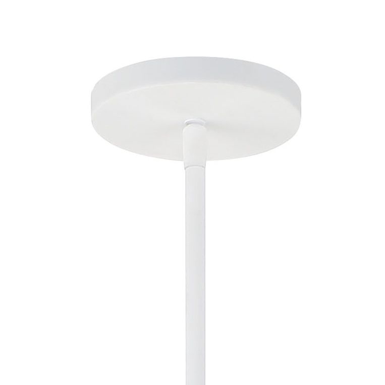 Image 3 George Kovacs Tubular LED 29.38-in White n Honey Gold Chandelier with Shade more views