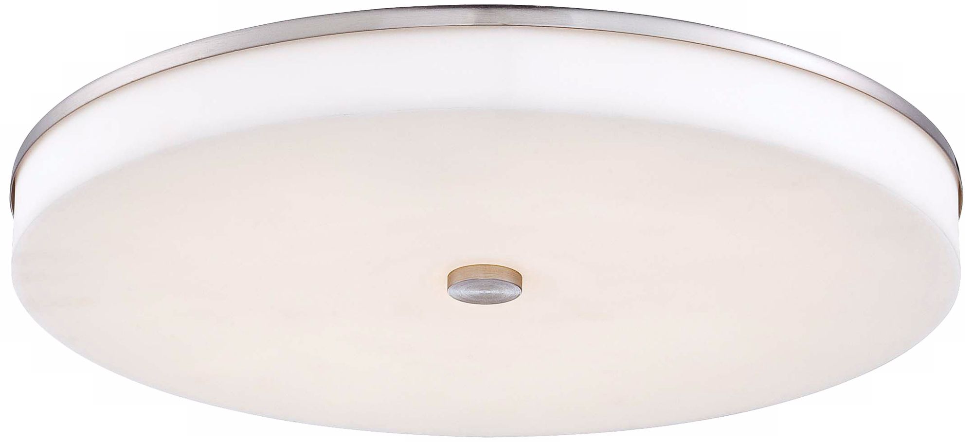 Image 2 George Kovacs U. H. O. LED Brushed Nickel Flush Mount more views