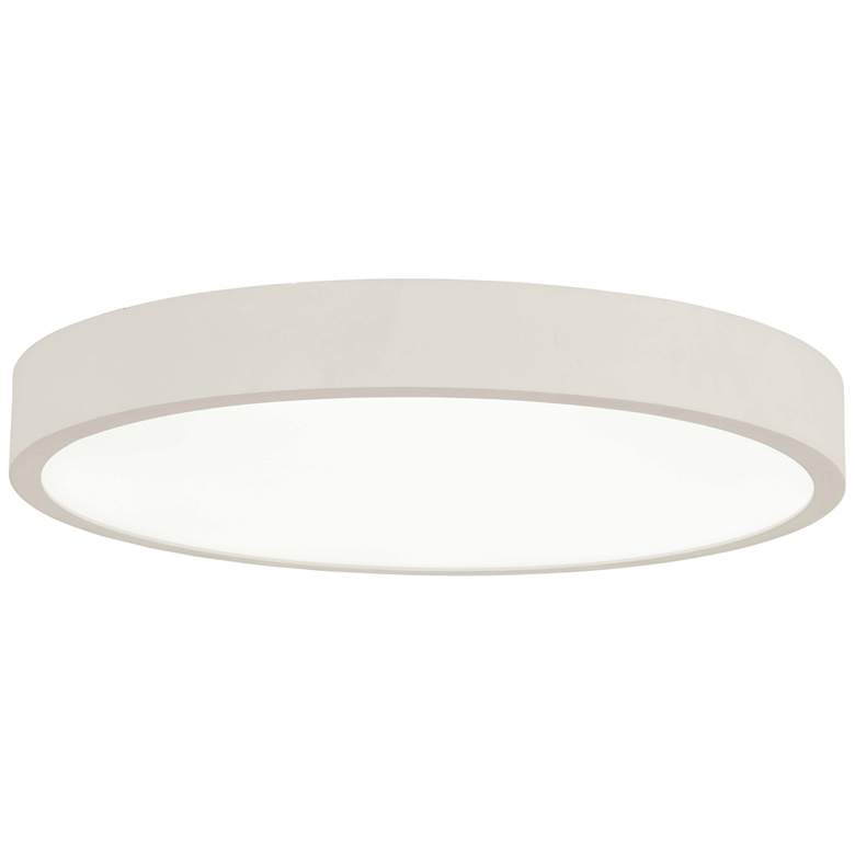 Image 1 George Kovacs Ugo 28 1/2" Wide Sand White LED Ceiling Light