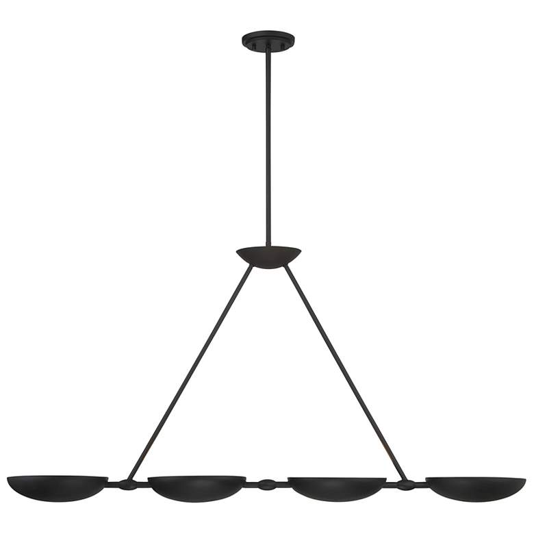 Image 2 George Kovacs Undertas 4-Light Iron Ore Island Chandelier more views