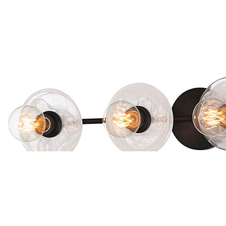 Image 3 George Kovacs Vapors Coal 4-Light Bath Light more views