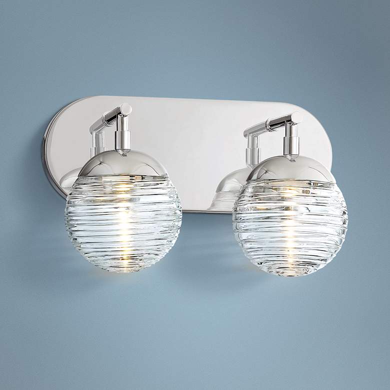 Image 1 George Kovacs Vemo 7 1/2"H 2-Light LED Wall Sconce