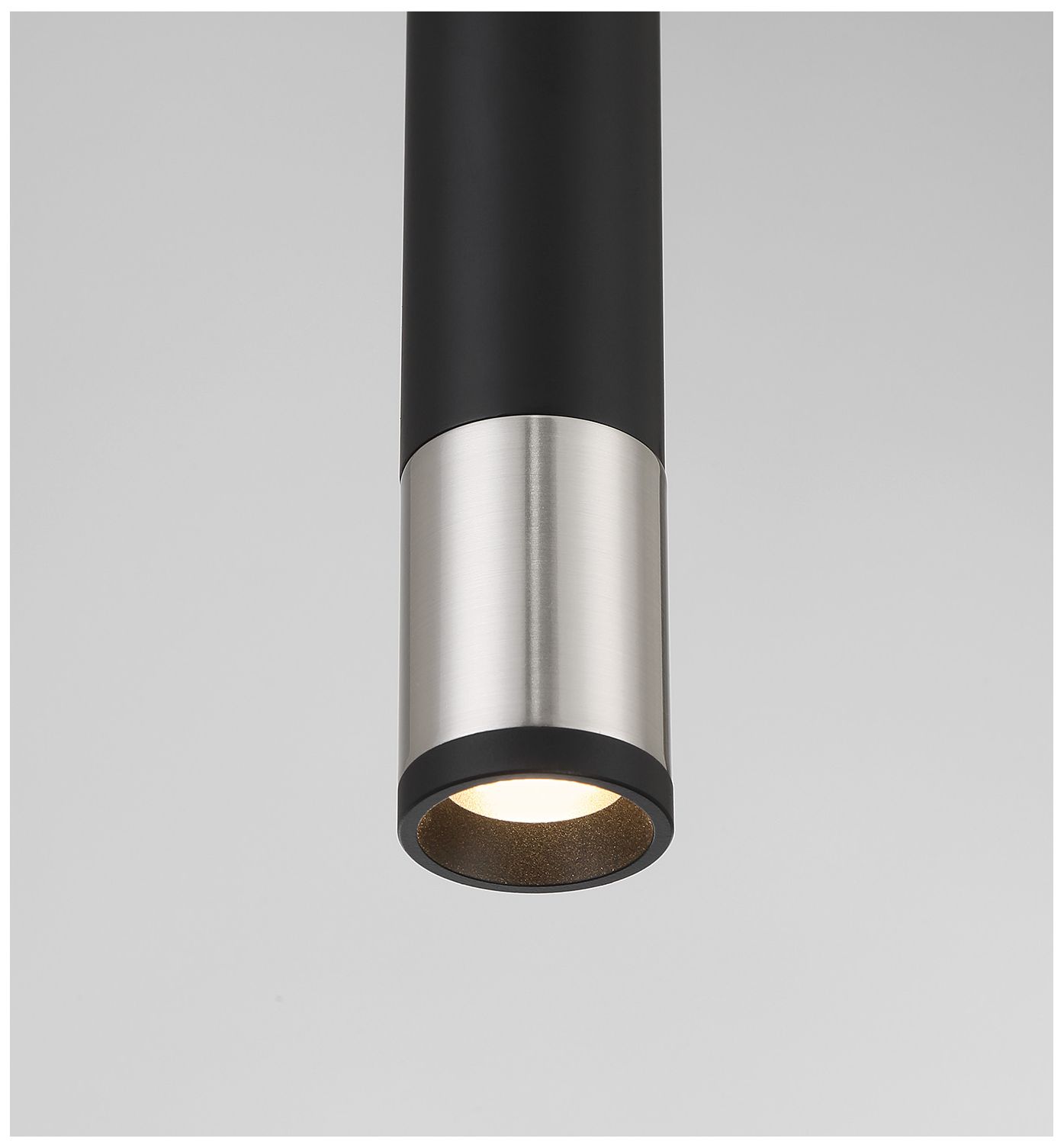 Image 5 George Kovacs Wand LED Coal with Brushed Nickel Mini-Pendant more views