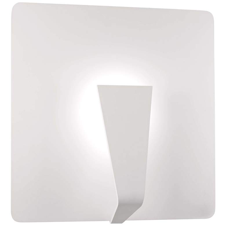 Image 1 George Kovacs Waypoint 18 inch High Sand White LED Wall Sconce