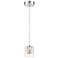 George Kovacs Wild Gems 4 3/4" Wide Chrome LED Mini Pendant