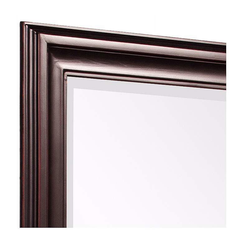 Image 3 George Oil-Rubbed Bronze 24 inch x 36 inch Vanity Wall Mirror more views