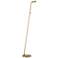 George's Reading Room Chrome LED Pharmacy Floor Lamp