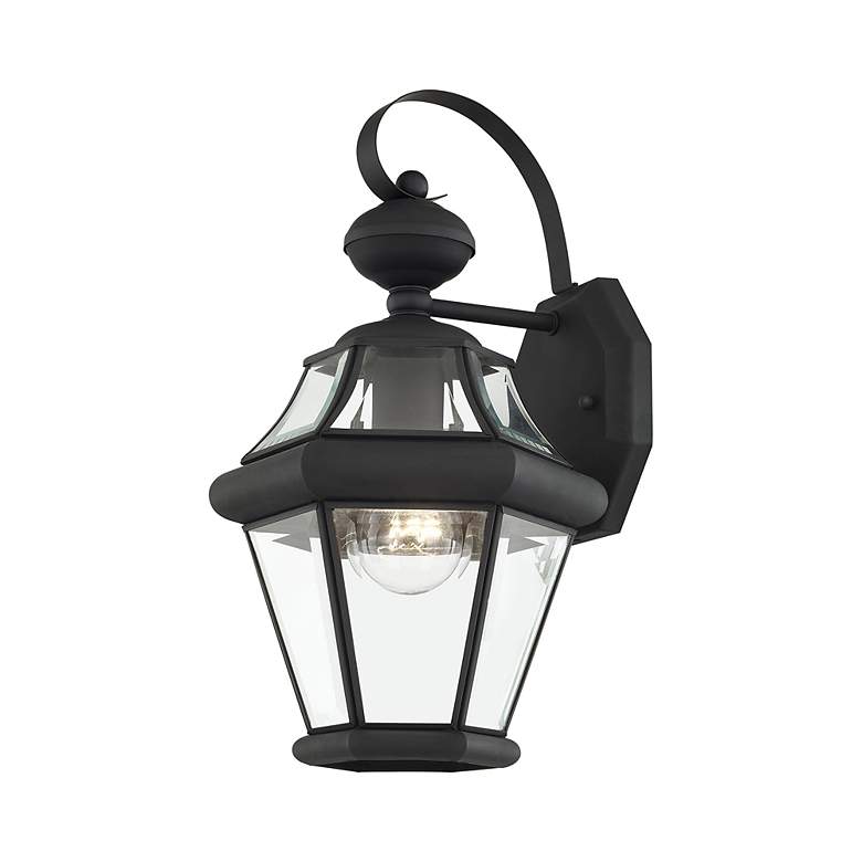 Image 5 Georgetown 1 Light Black Outdoor Wall Lantern more views