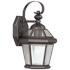 Georgetown 1 Light Bronze Outdoor Wall Lantern