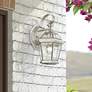 5_Georgetown 1 Light Brushed Nickel Outdoor Wall Lantern more views