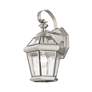 7_Georgetown 1 Light Brushed Nickel Outdoor Wall Lantern more views