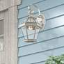 3_Georgetown 1 Light Brushed Nickel Outdoor Wall Lantern more views