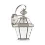 4_Georgetown 1 Light Brushed Nickel Outdoor Wall Lantern more views