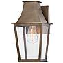 1_Georgetown 12 1/2" High Burnished Bronze Outdoor Wall Light