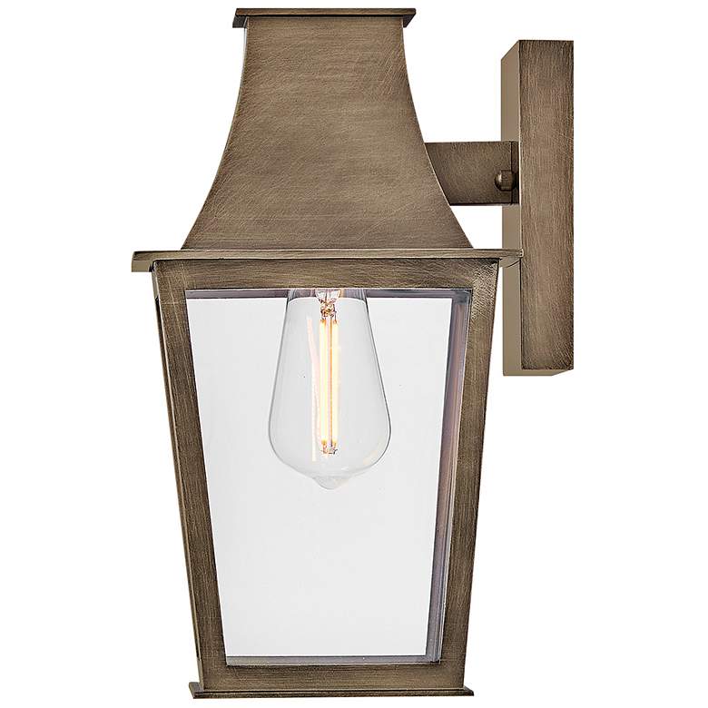Image 5 Georgetown 12 1/2" High Burnished Bronze Outdoor Wall Light more views