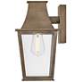 5_Georgetown 12 1/2" High Burnished Bronze Outdoor Wall Light more views
