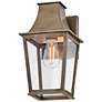 7_Georgetown 12 1/2" High Burnished Bronze Outdoor Wall Light more views