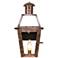 Georgetown 15 1/2" High Antique Copper Outdoor Wall Light