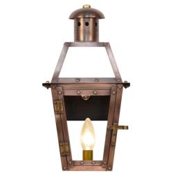 Georgetown 15 1/2" High Antique Copper Outdoor Wall Light