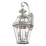 7_Georgetown 20 3/4" High Nickel 2-Light Outdoor Wall Light more views