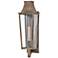 Georgetown 21 3/4" High Burnished Bronze Outdoor Wall Light