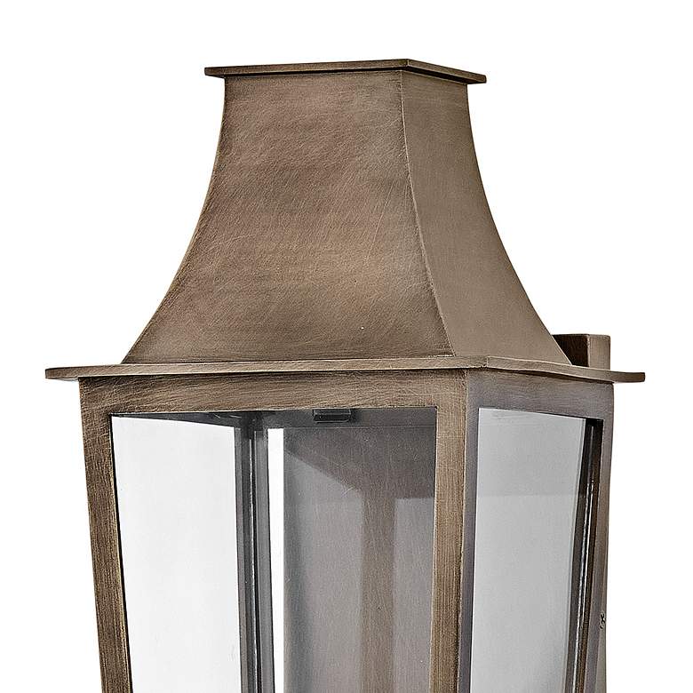 Image 4 Georgetown 21 3/4" High Burnished Bronze Outdoor Wall Light more views