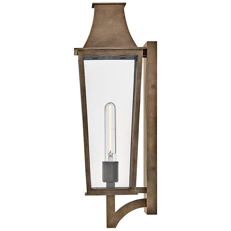Image 6 Georgetown 21 3/4" High Burnished Bronze Outdoor Wall Light more views