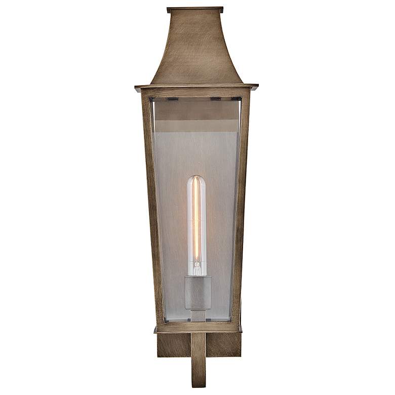 Image 7 Georgetown 21 3/4" High Burnished Bronze Outdoor Wall Light more views
