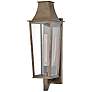 1_Georgetown 26 3/4" High Burnished Bronze Outdoor Wall Light