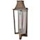 Georgetown 26 3/4" High Burnished Bronze Outdoor Wall Light