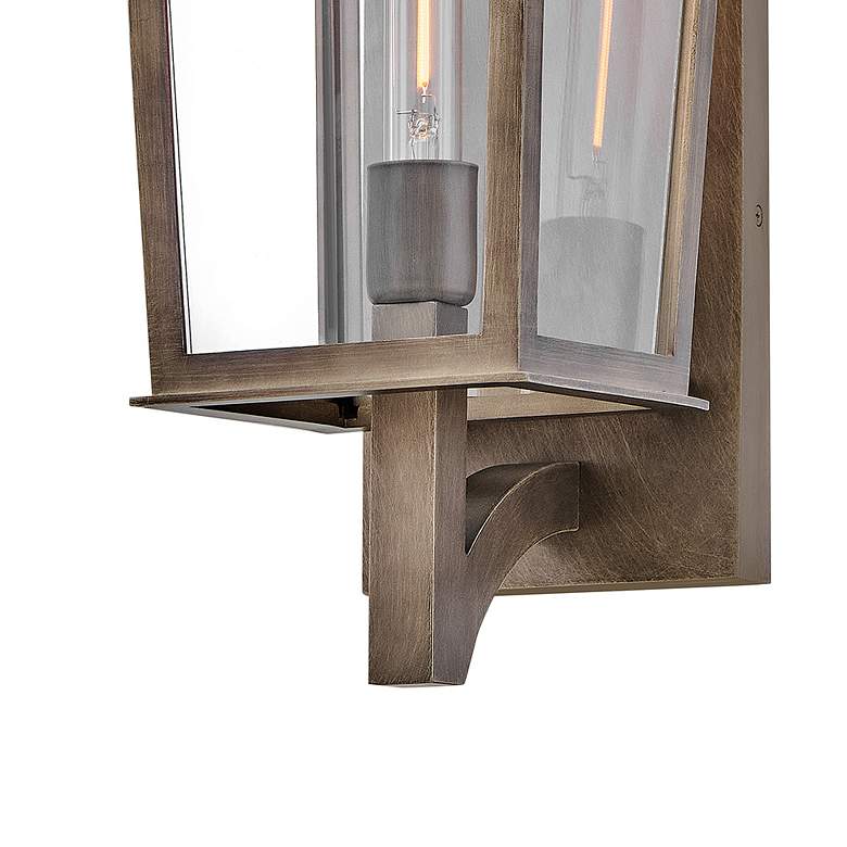 Image 5 Georgetown 26 3/4" High Burnished Bronze Outdoor Wall Light more views
