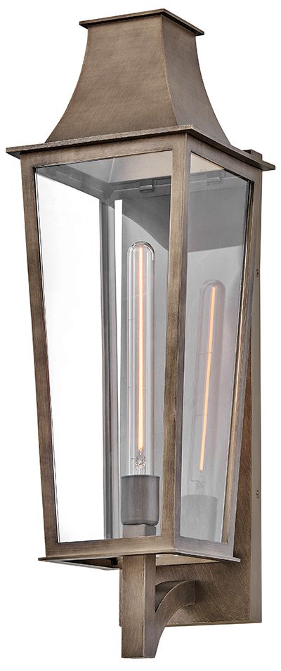 Georgetown 26 3/4" High Burnished Bronze Outdoor Wall Light