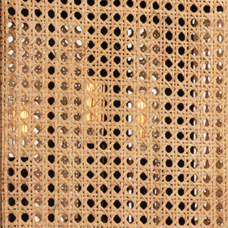 Image 3 Georgia 18" Wide Old Bronze 4-Light LED Pendant more views