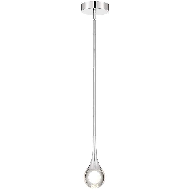 Image 3 Georgia 4" Wide Chrome LED Mini Pendant more views