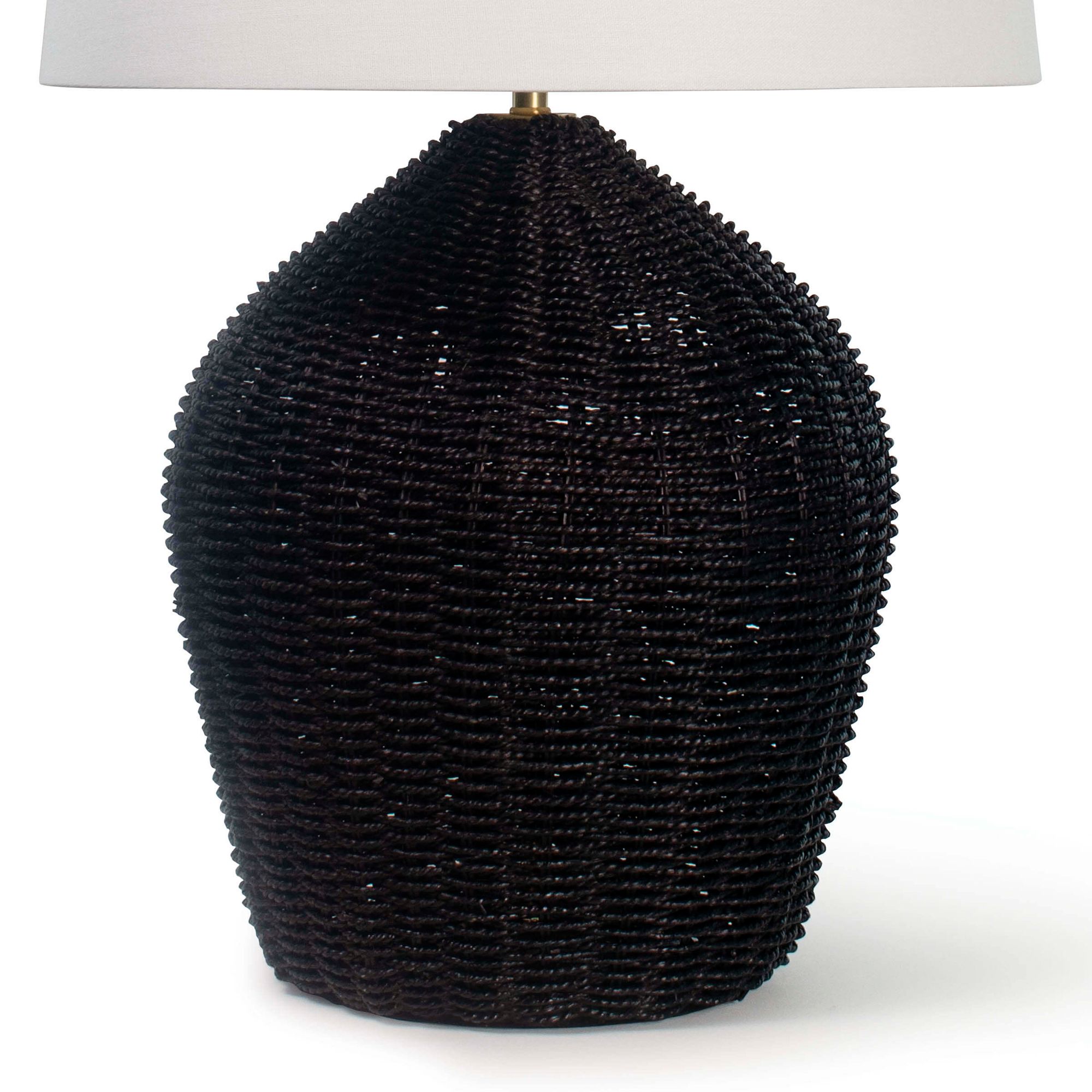 Image 3 Georgian Table Lamp (Black) 28 Height more views