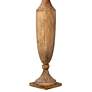 Georgina Natural Distressed Wood Table Lamp