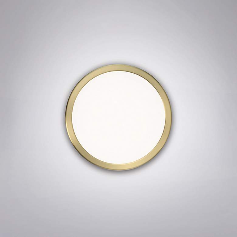 Image 2 Geos LED Round Flush Mount more views