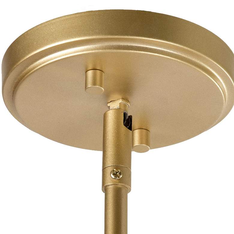 Image 5 Gerald 31 1/2" Wide Gold Metal 3-Light Sputnik Chandelier more views