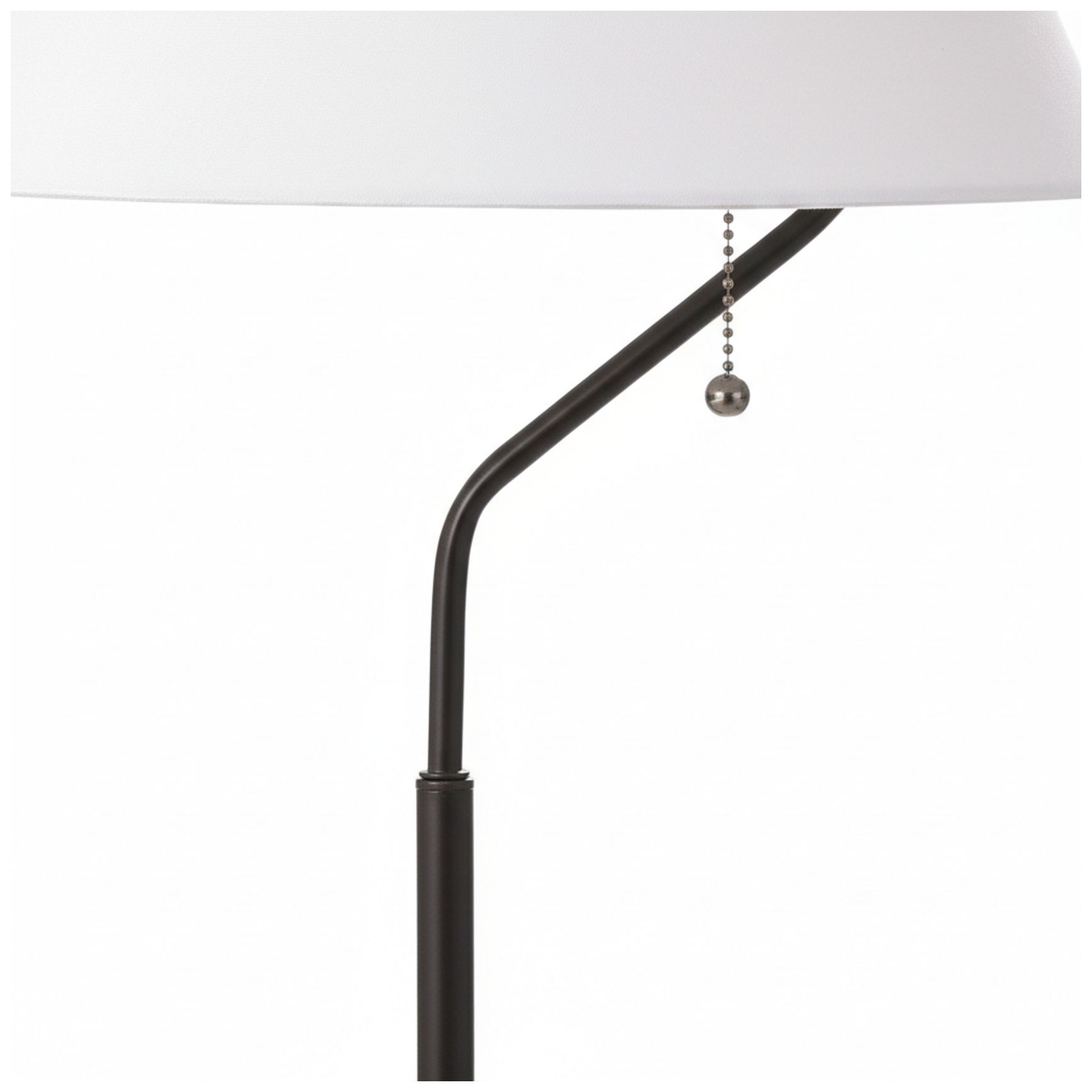 Image 2 Geraldine 28" High Matte Black, White Table Lamp more views
