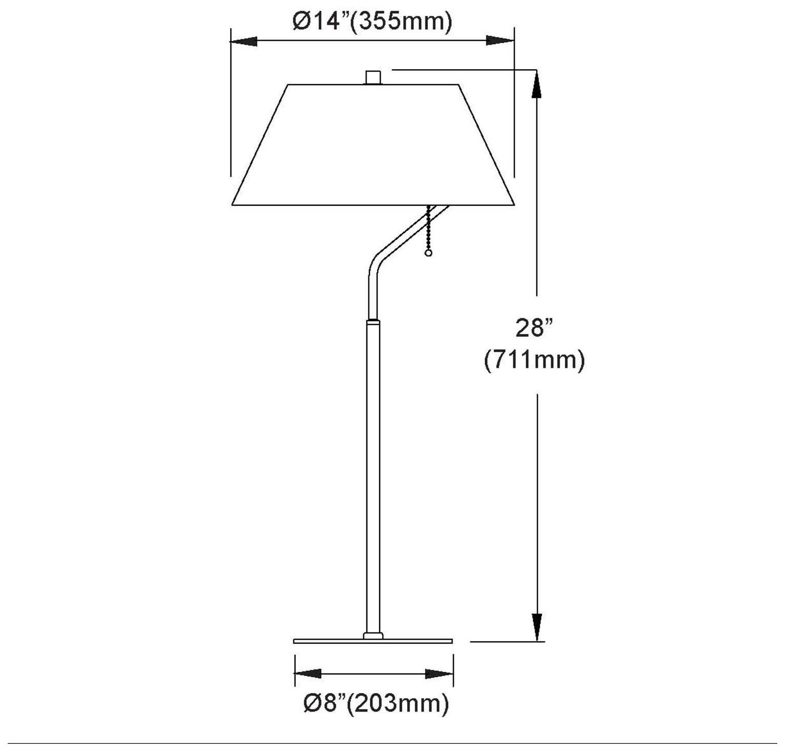 Geraldine 28" High Matte Black, White Table Lamp