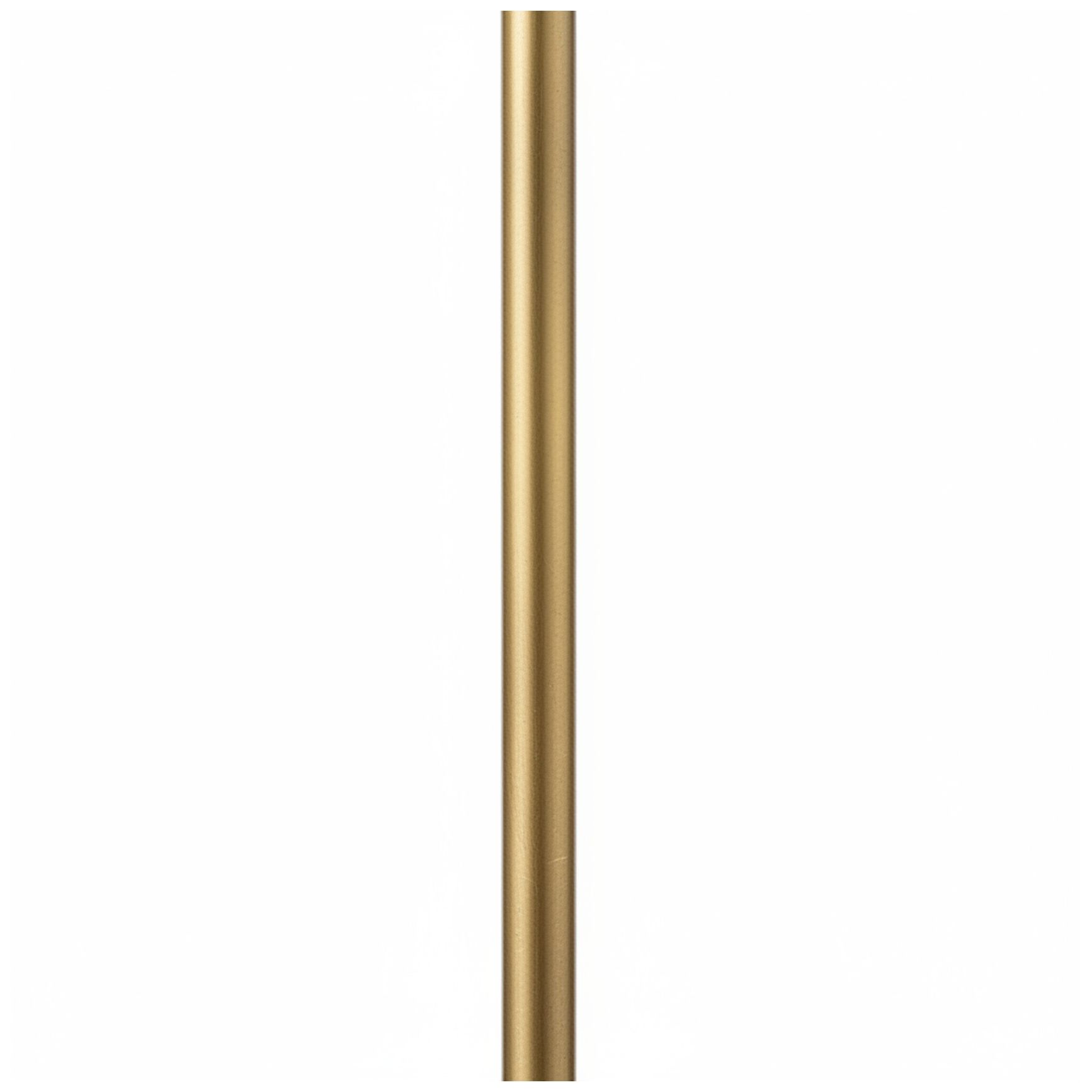 Image 3 Geraldine 63.5" High Aged Brass, White Floor Lamp more views