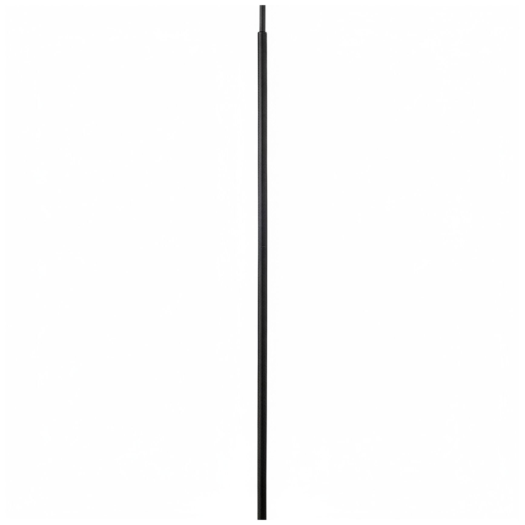 Image 3 Geraldine 63.5" High Matte Black, Black Floor Lamp more views