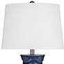Gere 29" Modern Styled Blue Table Lamp