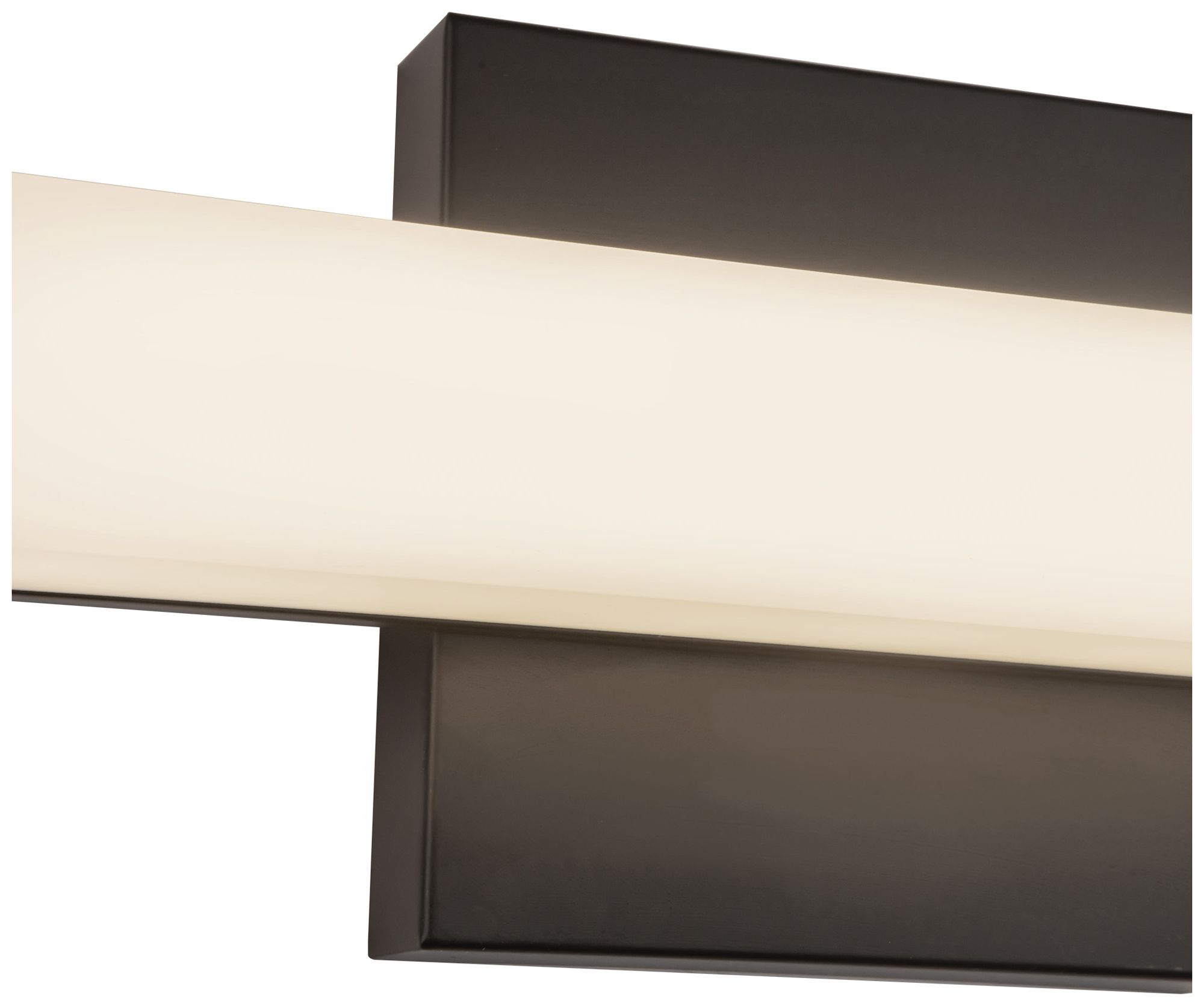 Image 4 Geri 12-in Black dimmable LED Wall/Vanity Light more views