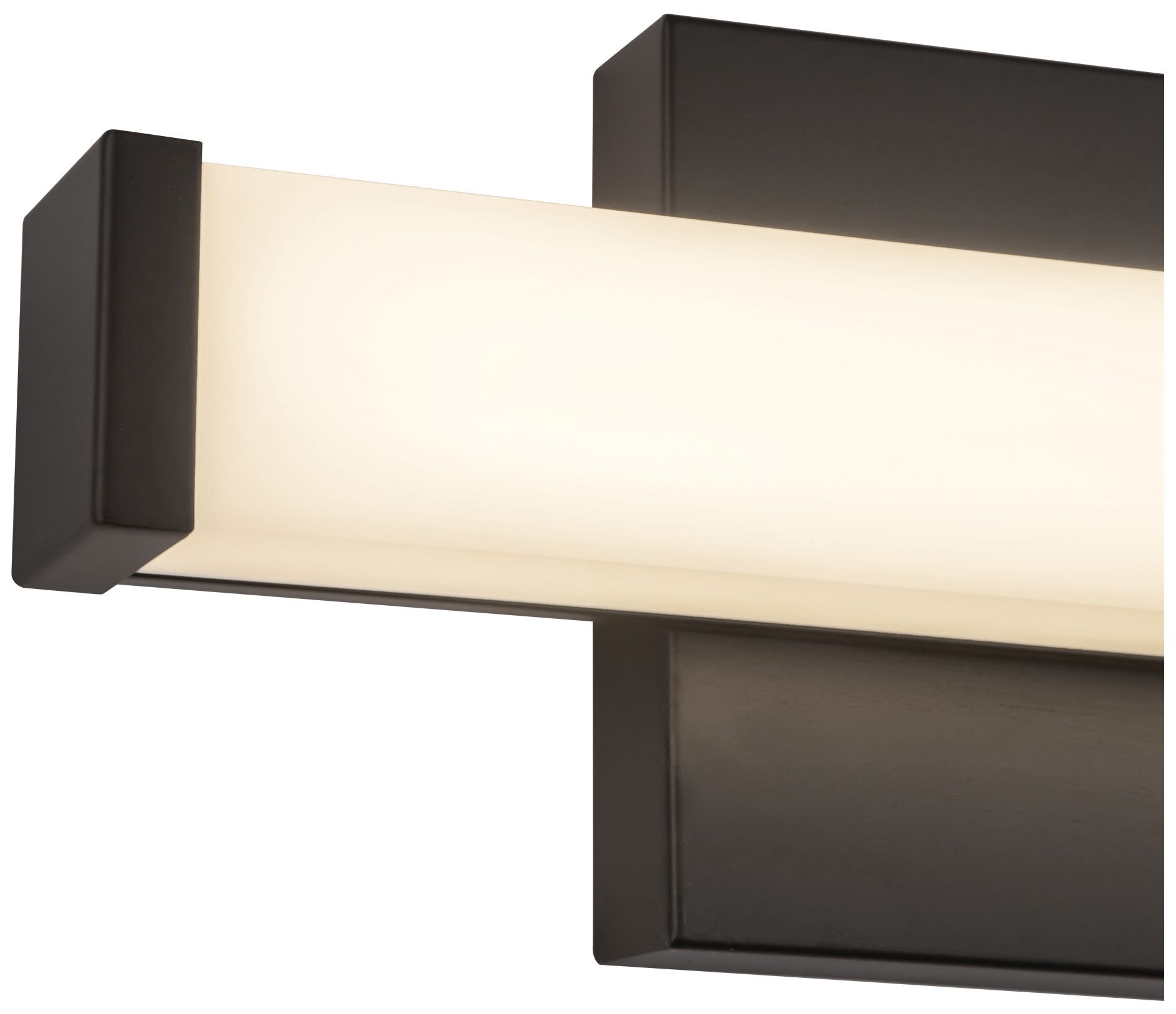 Image 5 Geri 12-in Black dimmable LED Wall/Vanity Light more views